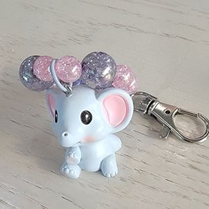 Elephant keyring